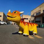 Children's Animatronic Dinosaur Rides  Amusement Park Electric Dinosaur Car for sale