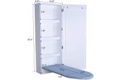 China GLI08039 MDF Wall Mounted Clothing Organizer Folding Ironing supplier