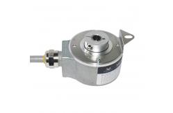 China 1024 Ppr 10 Bit Absolute Optical Rotary Encoder Through Hole 8mm NPN Output supplier