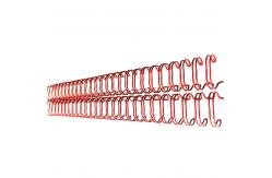China 25 Sheets 1/4 Double Loop Hardback Wire Binding For Notebook / Calendar supplier