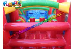 China Gaint Inflatable Obstacle Course / Crazy Boot Camp Challenge For Outdoor Game supplier