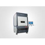 LCD Control Automatic CCD Camera Fiber Laser Marker Machine For Aluminum Brass for sale