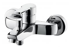 China Sustainable Hygienic Brass Chrome Bath Mixer Taps With Ceramic Mixing System supplier