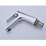 Wash Basin Deck Mounted Mixer Tap Brass Chrome 1 Handle For Bathroom