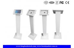 China Lockable Round Corner Ipad Kiosk Stand Rugged For Sweepstakes supplier
