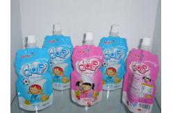 China Liquid Plastic Pouches Packaging for drinking / Flexible doypack pouch supplier