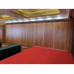 Banquet Hall Movable Partition Walls Aluminium Alloy And MDF Board Material for sale