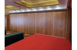 China Banquet Hall Movable Partition Walls Aluminium Alloy And MDF Board Material supplier