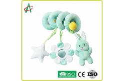 China Newborn 20cm Spiral Pram Toy With Rattle And BB Squeaky supplier