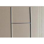 Outdoor Advertising H Frame Sign Stakes Corrugated Printed 5mm for sale