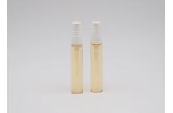 China SGS 3ml Empty Perfume Tester Bottle Vial With Black Atomizer Spray Pump supplier