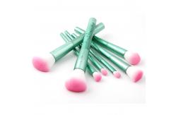 China Plastic Taklon Synthetic 7pcs Complete Makeup Brush Set supplier