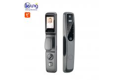 China Tuya Smart Door Locks With Code Camera Fingerprint Keypad Door Lock supplier