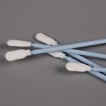 Double Layered Industrial Computer Cleaning Wipes Cleanroom Polyester Swabs For Electronics Printers