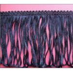 Fashionable high quality rayon chainette fringes for dress clothes for sale