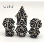 Odorless Lightweight Mini Dice Set , Multipurpose Tiny Metal Dice for sale
