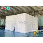 210D Oxford Cloth Inflatable Led Cube Tents Square 7*7*4mH