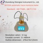Resolution Ration 0.1ug Automatic Trace Moisture Meter Faradaic Current 0～400mA for sale