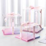 Custom Made Cake Packaging Boxes Design Requirement AI CDR Or PDF and Paper Thickness Customer Can Decide for sale