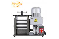 China Tooltos Electric Jewelry Tablet Press Rolling Mill Machine Flat Area 120mm 160mm supplier