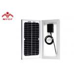White Black Rear 5 Watt Monocrystalline Solar Panel Household Outdoor Camping for sale