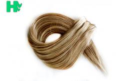 China 14-28  Long Lasting Synthetic Hair Extensions Weft Soft Tangle Shed Free supplier