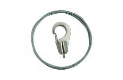 China OEM Customized Cable Gripper With Spring Hook For Cable Suspension System supplier