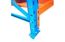 China Customized 4.5T Per Layer Heavy Duty Pallet Racks Metal Warehouse Powder Coated supplier