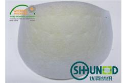 China Men's Suit Foam Sewing Shoulder Pads White For Apparel Industry supplier