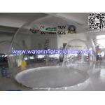 Custom Printed Inflatable Bubble Tent , Waterppol Inflatable Spleeping Tent