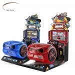 Coin Operated Car Games 3d Racing Machine Customized High Profit for sale