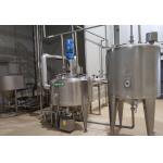 200-500 Kw Uht Milk Processing Plant PET Bottle Package Auto CIP Cleaning