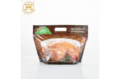 China Zipper Microwavable  Roast Chicken Packaging VMPET Resealable Stand Up Pouches supplier