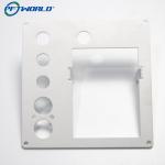 OEM Presicion Panel CNC Machining Services Parts Silver Plate Custom Bending Accessories