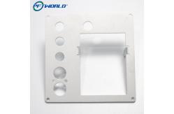 China OEM Presicion Panel CNC Machining Services Parts Silver Plate Custom Bending Accessories supplier