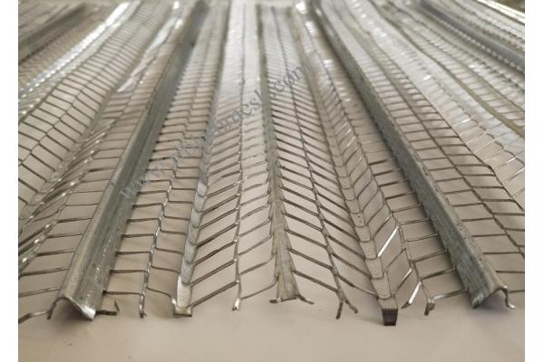 Good Tensile Strength High Rib Mesh / Galvanized Expanded Metal Lath 8*12mm Hole