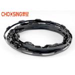 Black Color Plastic Clip Strips Efficient For Connecting Zig Zag Spring / Frame for sale