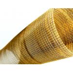 Decorative Woven Wire Mesh For Tempered Laminated Glass 0.28 Diameter 42 Mesh for sale