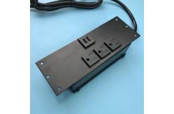 China Flush Mounted Tabletop Power Outlet With Dual USB Ports supplier