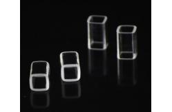 China Square Single Bore Quartz Microcapillary Tube Standard Wall Thickness Long Service Life supplier
