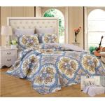 Reversible 6pcs Comforter Set Printed Floral Bedding Set Printed Comforter Sets for sale