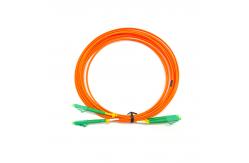 China 0.3dB Lc Lc Duplex 50 125 Multimode Fiber Patch Cable supplier