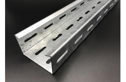 China 400mm Electrical Galvanized Ventilated Slotted Cable Tray supplier