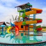 Water Park Outdoor Playground Swimming Pool Fiberglass Slide for Kids for sale
