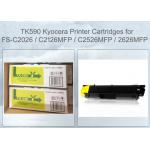 Kyocera TK590Y Toner Cartridge Yellow FS-C2526 C2626 M6026 M6526 Compatible for sale