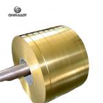 0.2mm*100mm Brass Strip CuZn37 Strip H63/H65 EN1652 R480 For Button Or Zip for sale