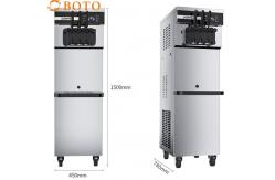 China Automatic Soft Serve Three Flavors Ice Cream Machine For Dessert supplier