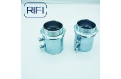 China EMT Set Screw EMT Connector Steel Electrogalvanized EMT Conduit Fittings supplier