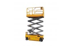 China 230kg 450kg Electric Mobile Scissor Lift Platform Self Propelled Lifting Table supplier