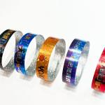 Adjustable Laser Paper Wristband for Party/Events/Festival/Concert Customized Design